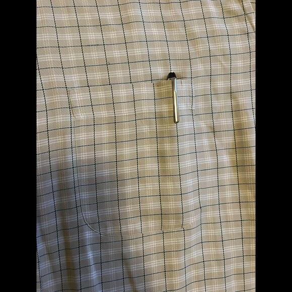Burberry London 16/35 Men's Plaid Cotton Regular Fit Button Up Shirt Great Condi - Picture 3 of 5